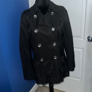 Express Black dress coat